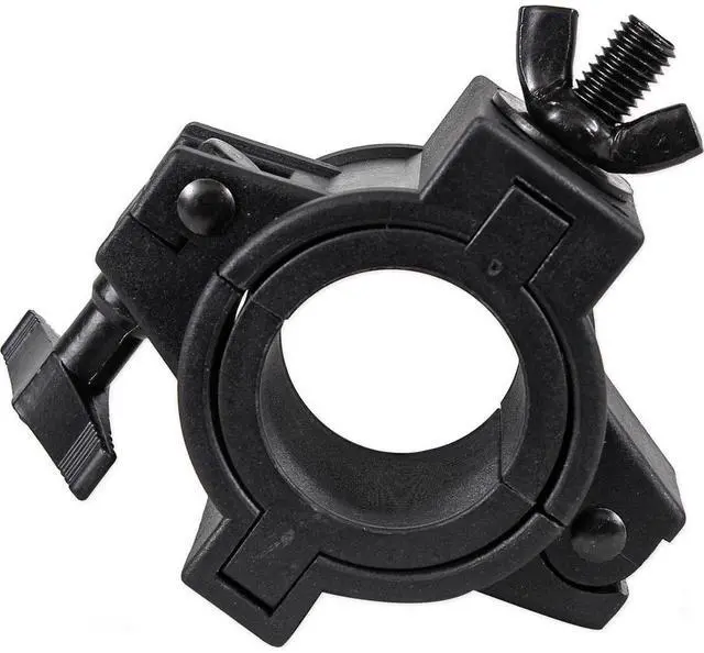 Alt view image 5 of 7 - CHAUVET DJ EVE E-50Z 50W LED Ellipsoidal (Black), O-Clamp, (2) DMX Cables, Safety Cable Bundle