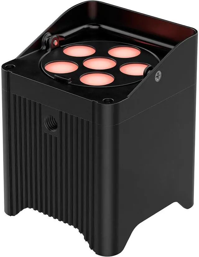 Alt view image 3 of 6 - (8) Chauvet DJ Freedom Par T6 Battery-Powered, Freedom Charge 8P Case Bundle
