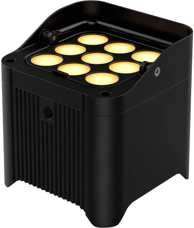 Alt view image 4 of 7 - (8) Chauvet DJ Freedom Par Q9, (2) Arriba Bag AC420, Chauvet Remote (FC-W) Bundle