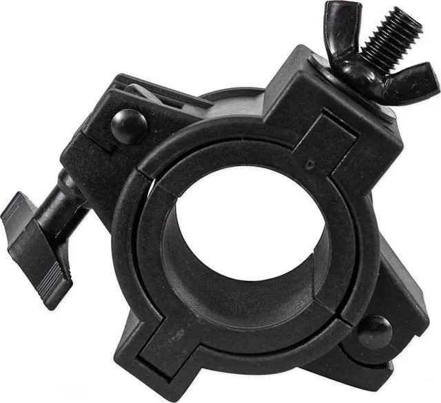 Alt view image 6 of 7 - (2) Chauvet DJ Intimidator Spot 375ZX (Black), CO-Z 192 DMX, (2) CHS-50 bags, (2) DMX Cables, (2) Clamps Bundle