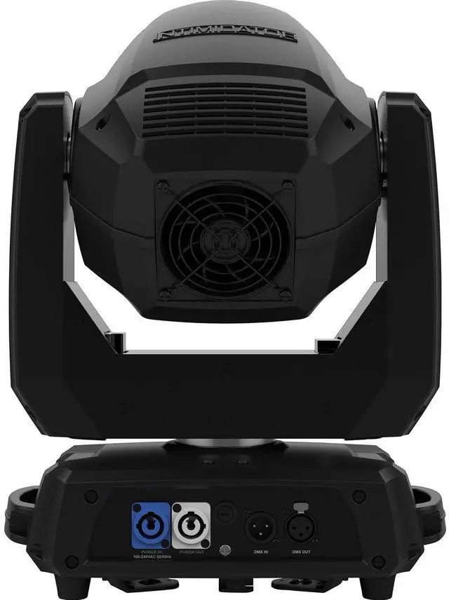 Alt view image 3 of 4 - (2) Chauvet DJ Intimidator Spot 375ZX (Black), Rockville RMH2B Bundle