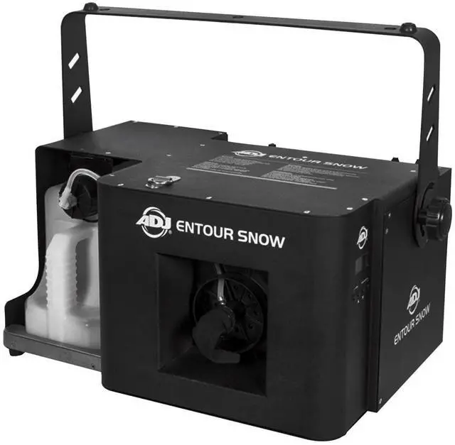 Alt view image 3 of 6 - American DJ Entour Snow Machine, Gator Tote12 Bag, DMX Cable, ADJ Snow Gallon Bundle