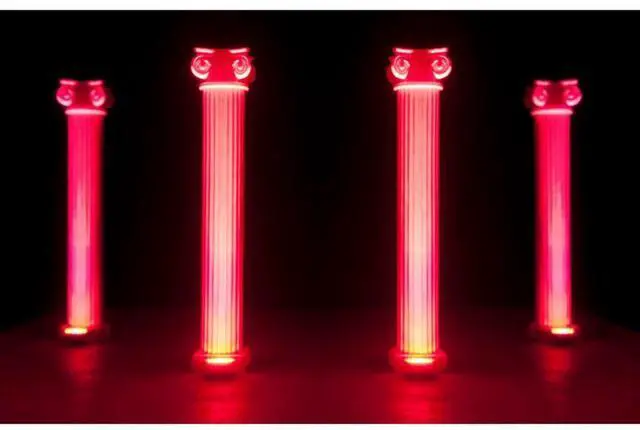 Alt view image 5 of 6 - Eliminator Mega Flat PAK EP Lighting System  DJ Light Stand T-Bar Bundle