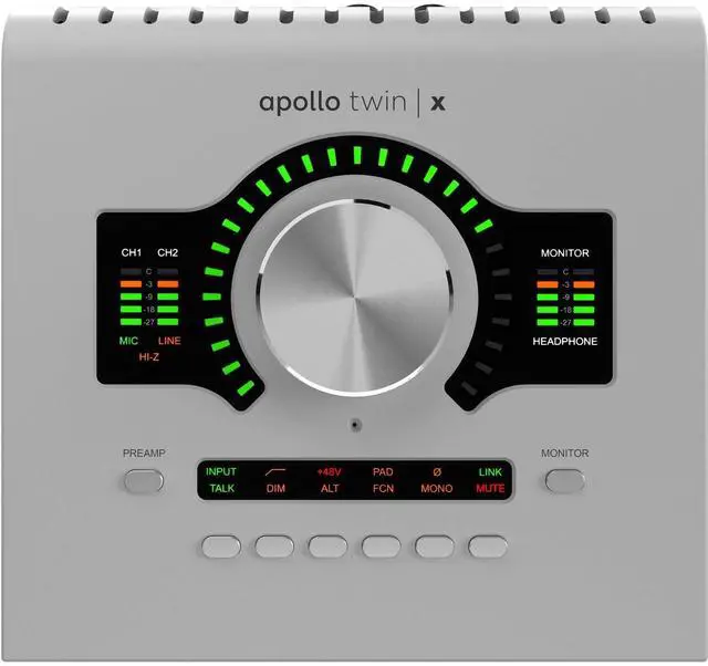 Alt view image 4 of 6 - Universal Audio Apollo Twin X DUO Gen 2 Essentials+  (2) KRK Rokit 5 G5  (2) ErnieBall 1/4 Bundle