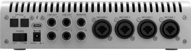 Alt view image 4 of 6 - Universal Audio Apollo x4 (G2)  Audio Technica ATH-M50X  (2) ErnieBall XLR 25FT Bundle