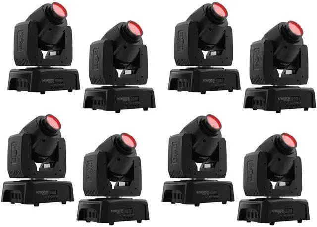 Main image of (8) Chauvet DJ Intimidator Spot 110 Lightweight LED Moving Head