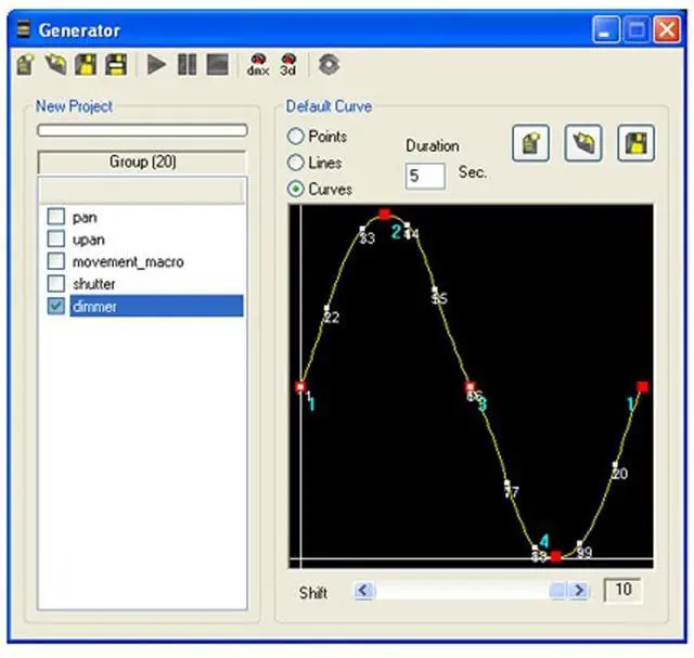 Alt view image 5 of 5 - Chauvet DJ Xpress 1024 DMX Interface for ShowXpress software + (6) DMX Cables 50FT.