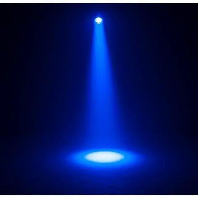 Alt view image 3 of 5 - (2) American DJ Par Z Move RGBW  Moving Head LED Wash Light + (2) Rockville RTP32W Totem Moving Head Light Stands + Cables.