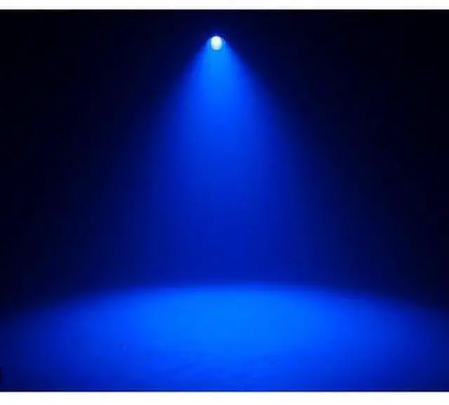 Alt view image 4 of 5 - (2) American DJ Par Z Move RGBW  Moving Head LED Wash Light + (2) Rockville RTP32W Totem Moving Head Light Stands + Cables.