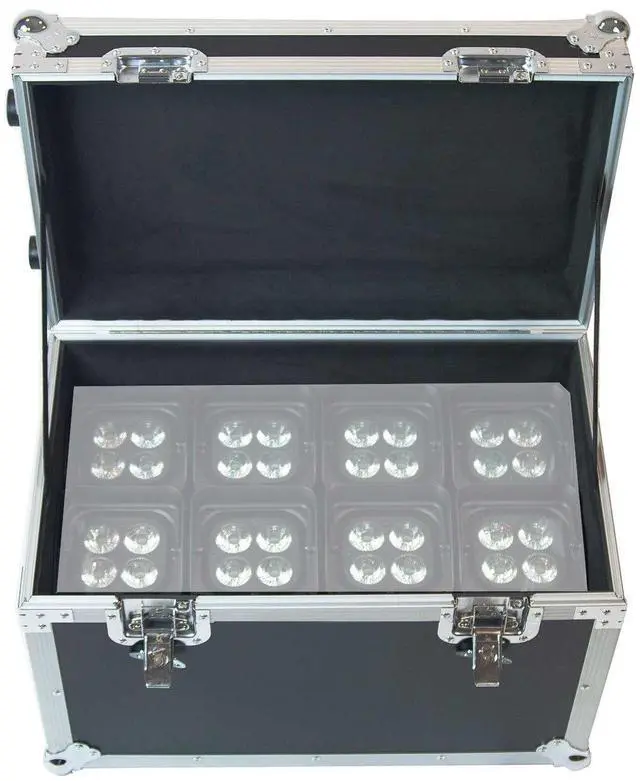 Alt view image 6 of 6 - American DJ Par Z Move RGBW  Moving Head LED Wash Light + ProX Roll-Away Utility Case with Retractable Handle [T-UTIHW] and Cable.