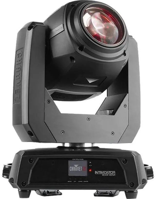 Alt view image 2 of 7 - 4x CHAUVET DJ Intimidator Beam 140SR + Flight Cases + Cabes and Clams.