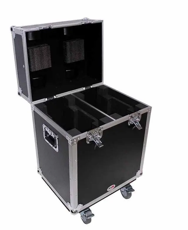 Alt view image 6 of 7 - 4x CHAUVET DJ Intimidator Beam 140SR + Flight Cases + Cabes and Clams.