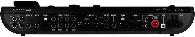 Alt view image 5 of 7 - Line 6 Helix Guitar Multi-effects Floor Processor, (2) ErnieBall XLR 25FT, (4) ErnieBall 1/4 Bundle