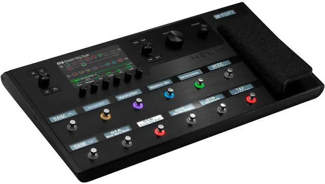 Alt view image 4 of 7 - Line 6 Helix Guitar Multi-effects Floor Processor, (2) ErnieBall XLR 25FT, (4) ErnieBall 1/4 Bundle