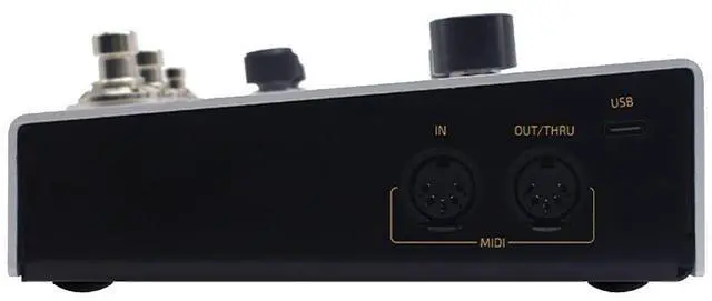 Alt view image 5 of 7 - Hotone Ampero II Stomp MP-300 Amp Modeler & Effects Processor, (6) ErnieBall 1/4 Bundle