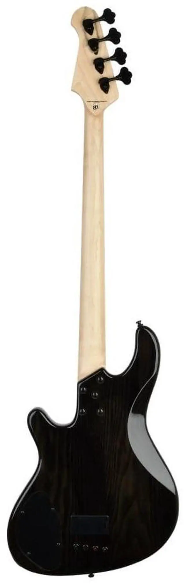 Alt view image 2 of 7 - Lakland Skyline 44-OS Offset Bass Guitar, Trans Black with Rosewood Fingerboard, Gator GFW-GTR-SEAT and Stand, ErnieBall 1/4 Cable Bundle