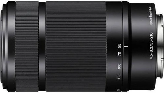 Alt view image 3 of 5 - Sony E-Mount 55-210mm F4.5-6.3 Lens for Sony E-Mount / NEX Cameras (Black) Frustration Free Packaging + PixiBytes Exclusive Microfiber Cleaning Cloth