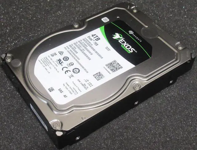 Alt view image 2 of 2 - Seagate EXOS ST4000NM0125 4TB 7200RPM 12Gbps 3.5" SAS HDD Hard Drive 1YZ207-004