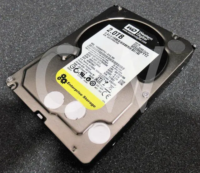 Alt view image 2 of 2 - WD2000FYYZ Western Digital 2TB 7200RPM 6Gbps 3.5" SATA Hard Drive (WD2000FYYZ)