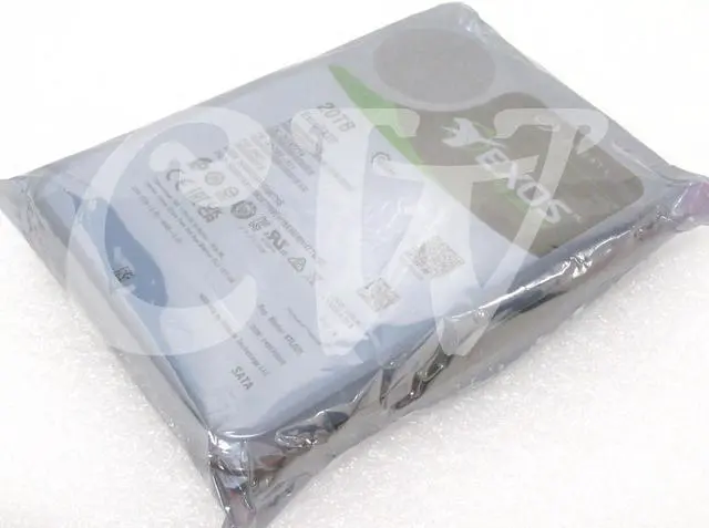 Alt view image 2 of 2 - Seagate EXOS X20 ST20000NM007D 20TB 7.2K RPM 6Gb/s 3.5" SATA HDD Hard Drive