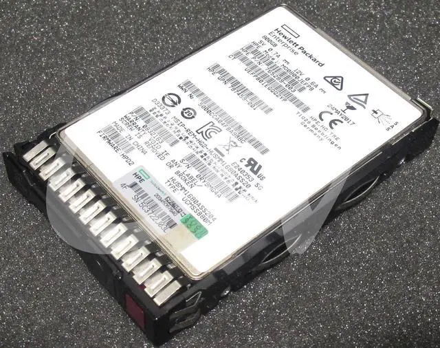 Alt view image 2 of 2 - 7779172-B21 765289-003 HPE 800GB MLC 12Gbps 2.5" SAS Solid State Drive (SSD)