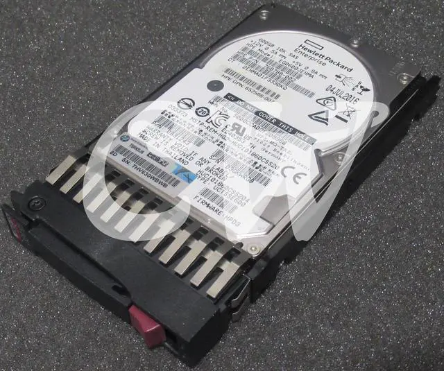 Alt view image 2 of 2 - 0-HOURS 581286-B21 768788-002 J9F46A HPE 600GB 10K 12G 2.5in SAS Hard Drive