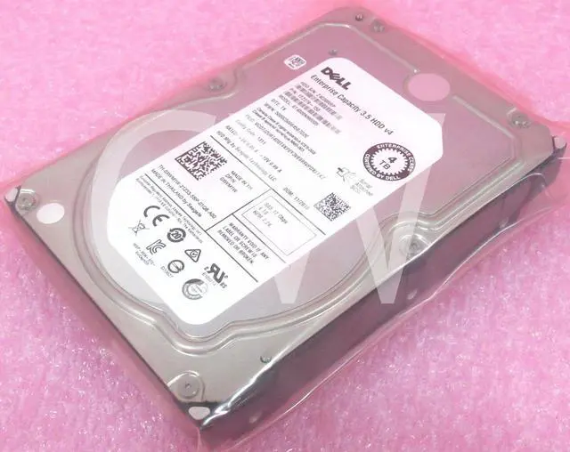 Alt view image 2 of 2 - 0XWM1W XWM1W ST4000NM0005 Dell 4TB 7200RPM 12Gbps 3.5" SAS HDD Hard Drive