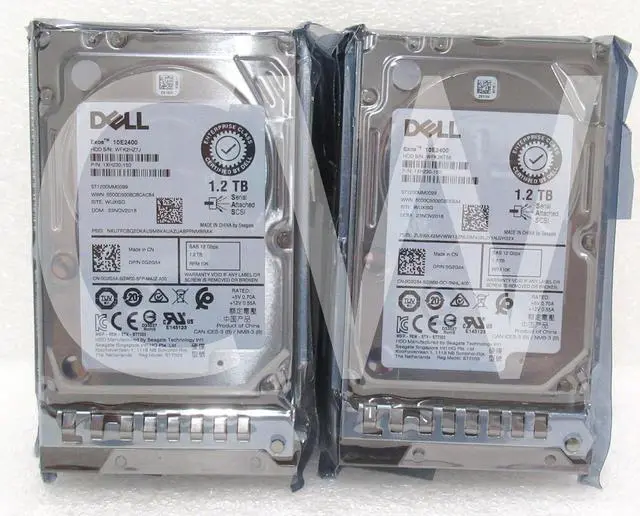 G2G54 DELL 1.2TB 12Gb/s 2.5インチ 10K エンタープライズ ハードドライブ ST1200MM0099 0G2G Dell 0G2G54 1.2TB 10K SAS 2.5 inch 12Gbps PowerEdge Hard Drive