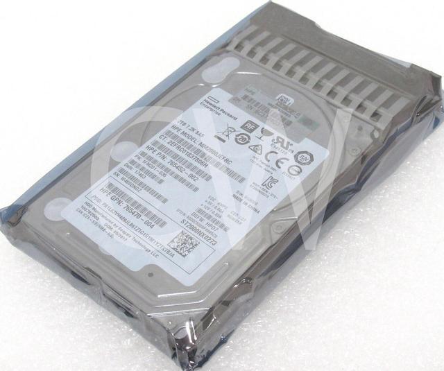 765466-B21 765452-002 HPE MSA 2TB 7.2K RPM 12Gbps Dual Port 2.5