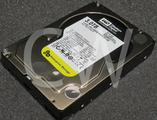 Alt view image 2 of 2 - WD3001FYYG Western Digital RE 3TB 7.2K RPM 6Gb/s 3.5" SAS HDD Hard Drive