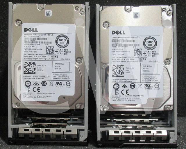 thumbnail interactive-video image 1 of Dell 600GB 15K RPM 12Gbps SAS 2.5in Server Hard Drive – 4HGTJ ST600MP0005 For PowerEdge Gen13 1 of 3