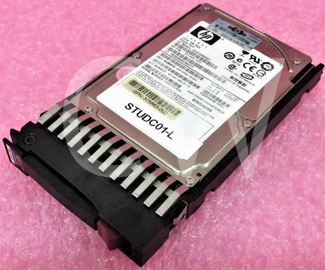 Alt view image 2 of 2 - 434916-001 HP 375861-B21 DG072ABAB3 72GB 10K 3G 1-Port 2.5in SAS Hard Drive