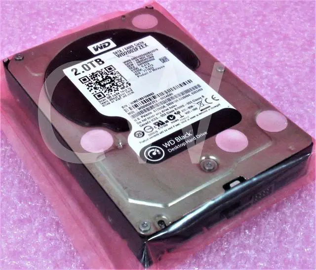 Alt view image 2 of 2 - Western Digital BLACK WD2003FZEX 2TB 7.2K 6G 64MB 3.5in SATA DESKTOP Hard Drive