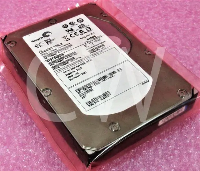 Alt view image 2 of 2 - XT763 0XT763 ST373455SS Dell 73GB 15K RPM 3Gb/s 3.5" SAS SERVER HDD Hard Drive