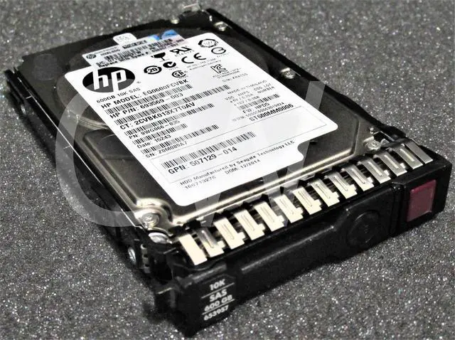 Alt view image 2 of 2 - HP 653957-001 652583-B21 600GB 10000RPM 6Gbps SFF 2.5" SAS SERVER HDD Hard Drive