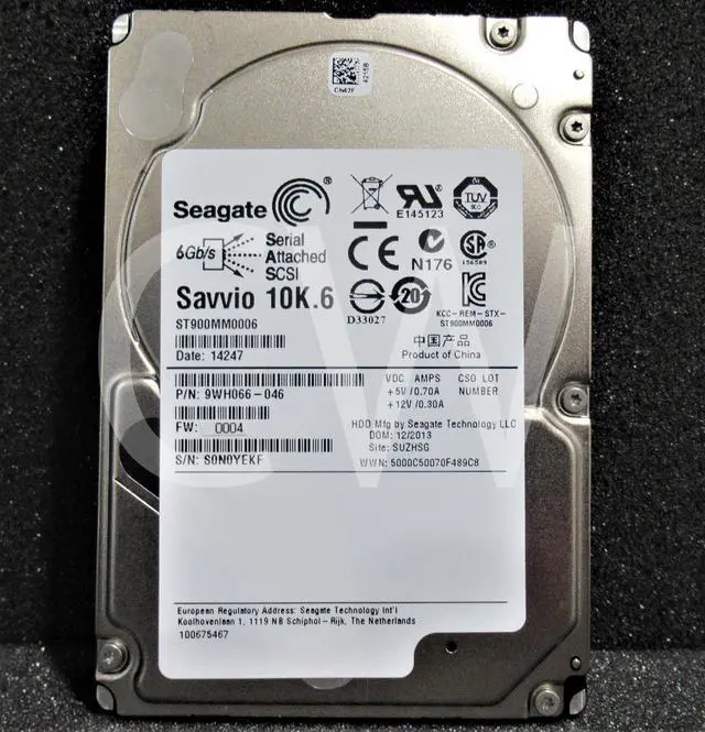Alt view image 4 of 4 - LOT OF 10 - Seagate ST900MM0006 9WH066 900GB 10K RPM 6Gb/s 2.5" SAS Hard Drive