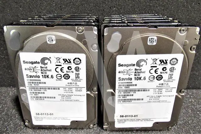 Alt view image 3 of 4 - LOT OF 10 -Seagate ST300MM0006 9WE066 300GB 10K RPM 6Gb/s 2.5"SAS HDD Hard Drive