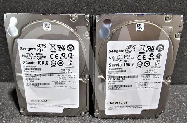 Main image of LOT OF 10 -Seagate ST300MM0006 9WE066 300GB 10K RPM 6Gb/s 2.5"SAS HDD Hard Drive