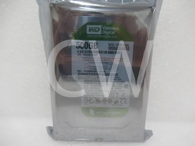 Alt view image 2 of 2 - WD5000AADS Western Digital 500GB 5.4K RPM 3Gb/s 3.5" SATA HDD Hard Drive