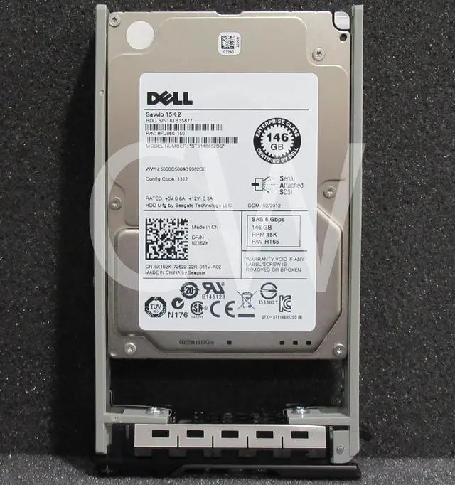 Alt view image 4 of 4 - LOT OF 10 - Dell X162K ST9146852SS 146GB 15K RPM 6Gb/s 2.5" SAS HDD Hard Drive