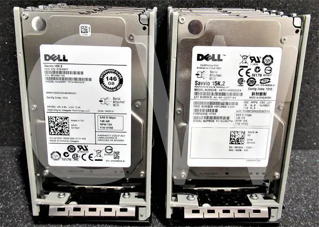 Alt view image 3 of 4 - LOT OF 10 - Dell X162K ST9146852SS 146GB 15K RPM 6Gb/s 2.5" SAS HDD Hard Drive
