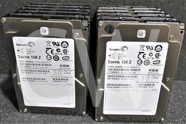 Alt view image 3 of 4 - LOT OF 10-Seagate ST9146852SS 9FU066 146GB 15K RPM 6Gb/s 2.5" SAS HDD Hard Drive