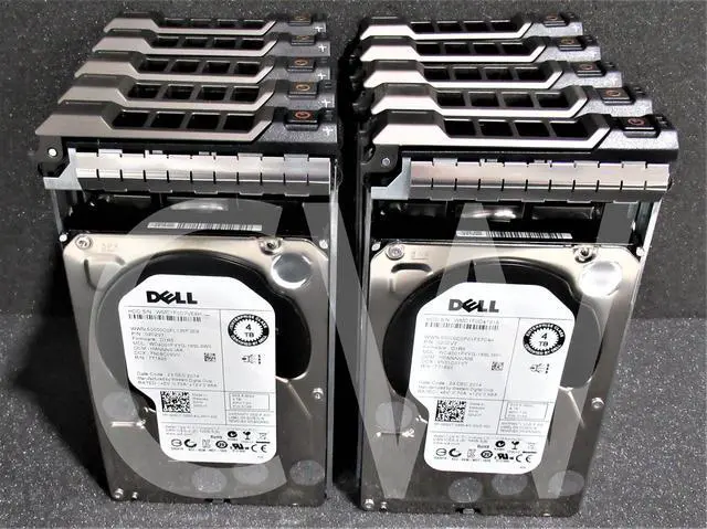 Alt view image 3 of 4 - LOT OF 10-Dell 202V7 WD4001FYYG 4TB 7.2K RPM 6Gb/s 3.5"SAS SERVER HDD Hard Drive