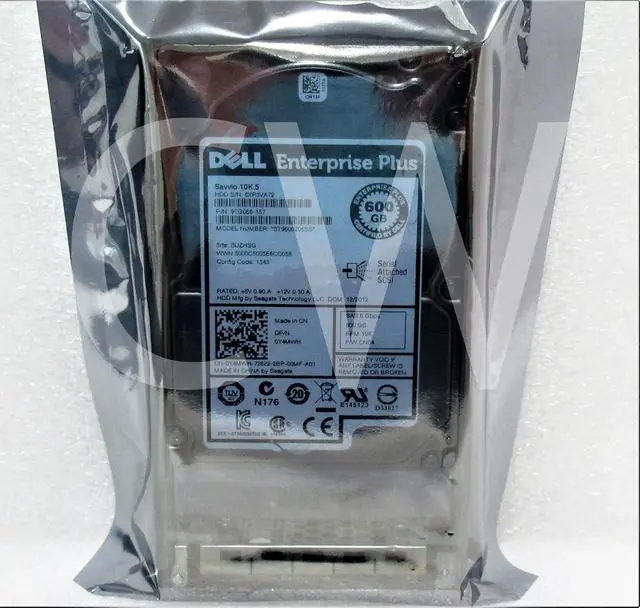 Alt view image 2 of 2 - Y4MWH ST9600205SS Dell EQUALLOGIC 600GB 10K 6G 2.5in SAS HARD DRIVE