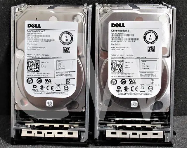 Alt view image 3 of 4 - LOT OF 10 - Dell WF12F ST91000640NS 1TB 7200RPM 6Gbps 2.5" SATA HDD Hard Drive