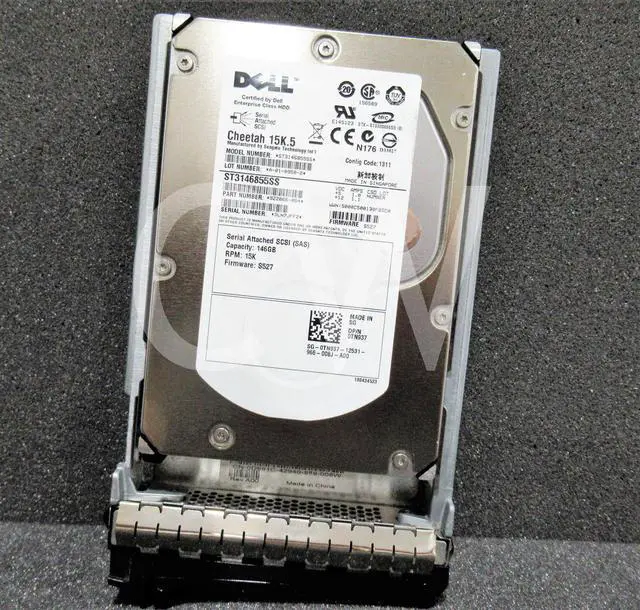 Alt view image 3 of 3 - LOT OF 10 - Dell TN937 ST3146855SS 146GB 15K RPM 3Gb/s 3.5" SAS HDD Hard Drives
