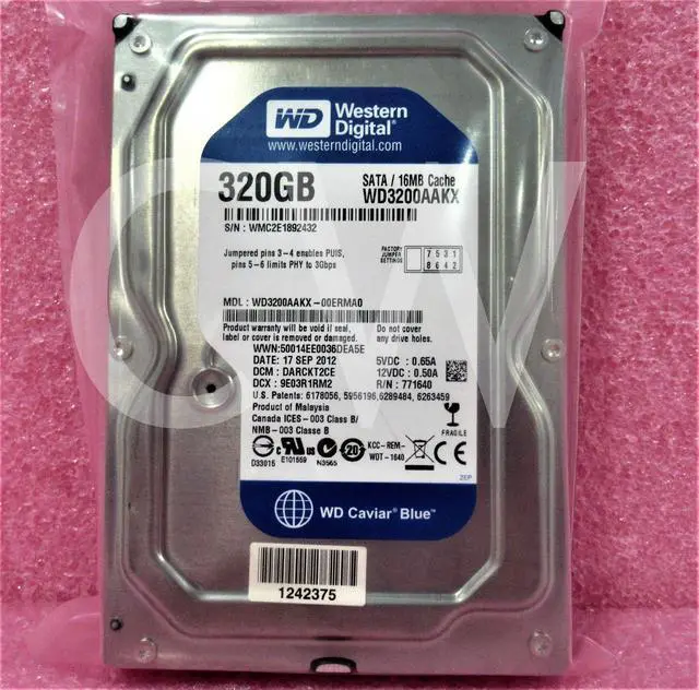 Alt view image 2 of 2 - WD3200AAKX Western Digital 320GB 7200RPM 6Gbps 3.5" SATA HDD Hard Drive