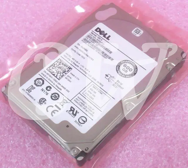 Main image of R72NV 0R72NV Dell ST9600205SS 600GB 10K RPM 6Gb/s 2.5" SAS HDD Hard Drive