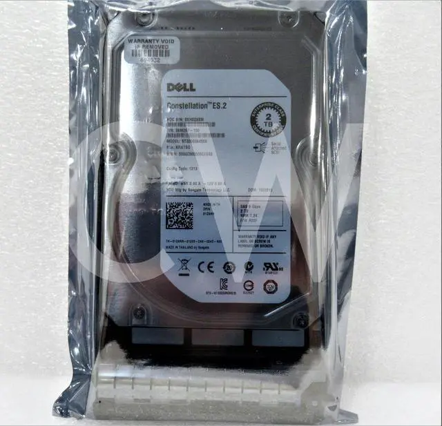 Alt view image 2 of 2 - 1D9NN ST32000645SS Dell CONSTELLATION 2TB 7200RPM 6Gbps 3.5" SAS HDD Hard Drive