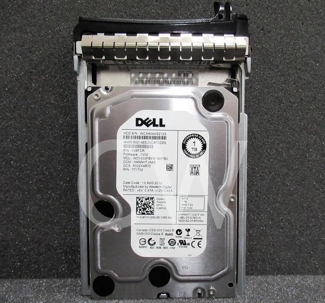 Alt view image 4 of 4 - LOT OF 10-Dell V8FCR 0V8FCR WD1003FBYX 1TB 7.2KRPM 3Gb/s 3.5"SATA HDD Hard Drive